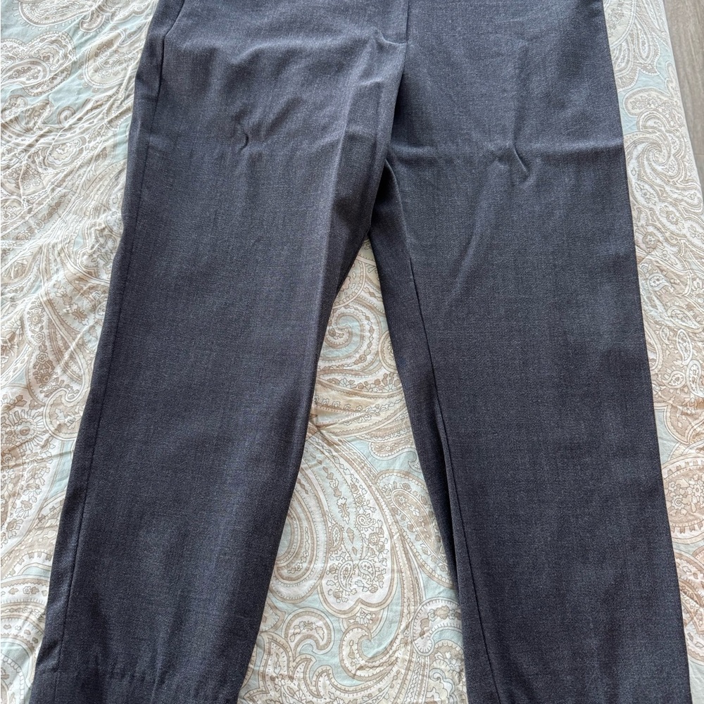 Brooks Brothers Gray Straight Leg Pants